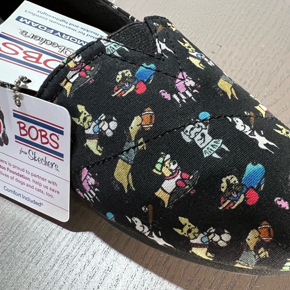 New women Skechers bob dogs pattern shoes - Picture 7 of 12